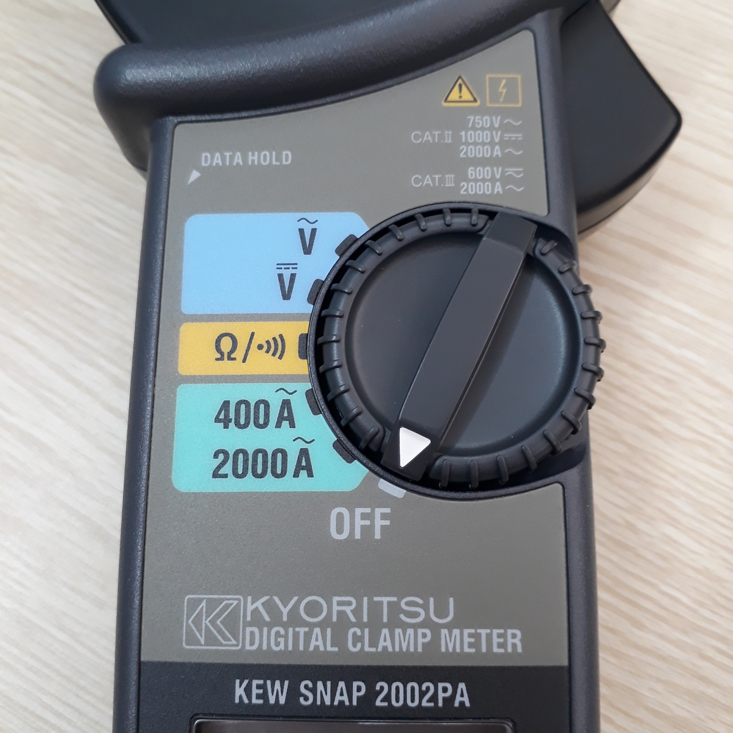 Ampe kìm 400A/2000A 2002PA KYORITSU Ampe kìm 400A/2000A 2002PA KYORITSU