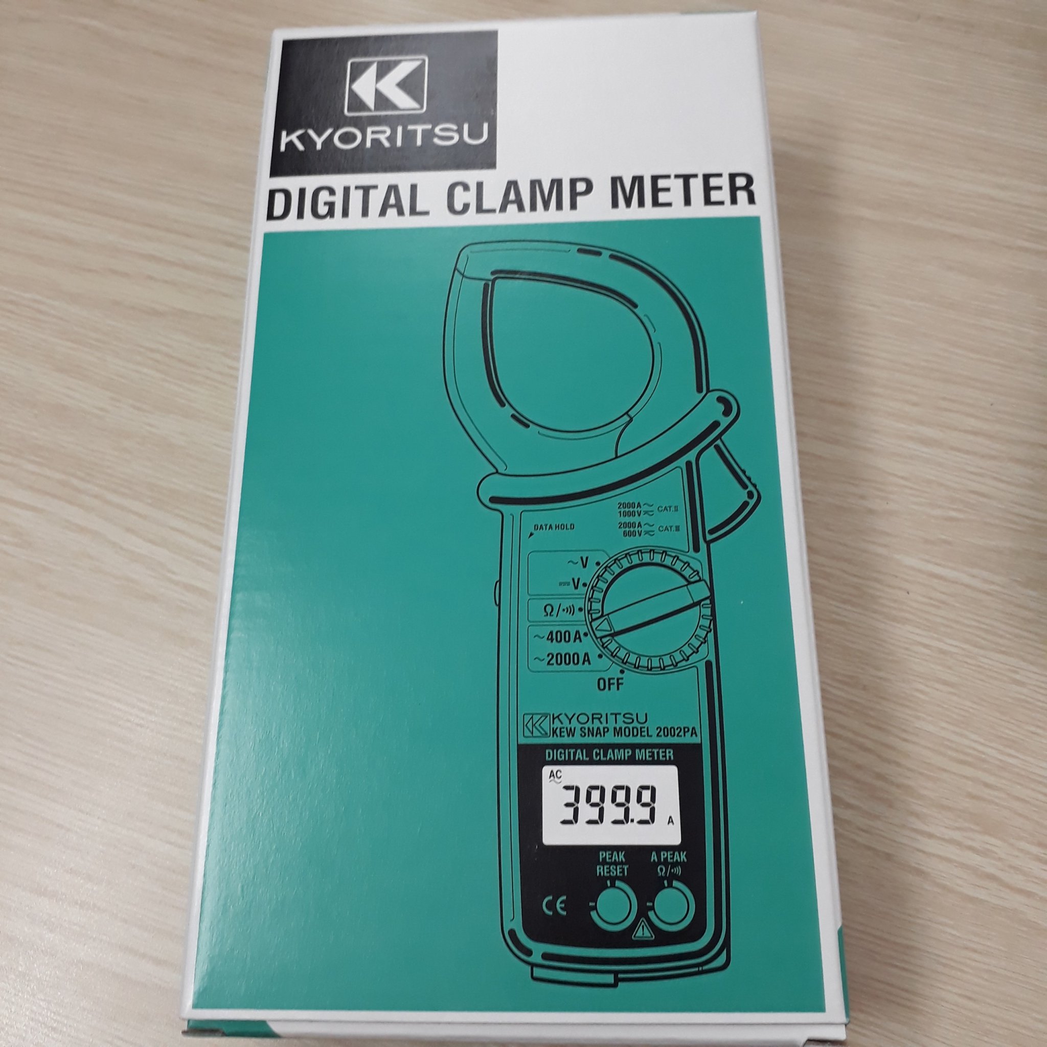 Ampe kìm 400A/2000A 2002PA KYORITSU Ampe kìm 400A/2000A 2002PA KYORITSU