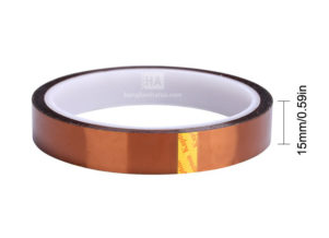 Băng keo chịu nhiệt kapton, kích thước 1.5 x 330cm vú mỡ TGCN-42814 OEM-866