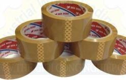 Cây 6 cuộn băng keo đục dán thùng, bản rộng 4.8cm x 100yard, 1kg/cây, lõi 5mm  TGCN-11608 Vtape