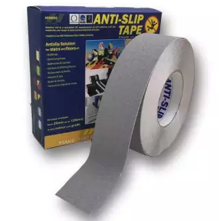 Băng keo nhám chống trượt, bản rộng 50mm x 18.3m, màu xám  TGCN-46831 HESKINS