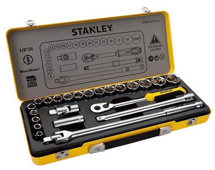 Bộ tuýp 24 chi tiết 1/2"   STMT74183 STANLEY