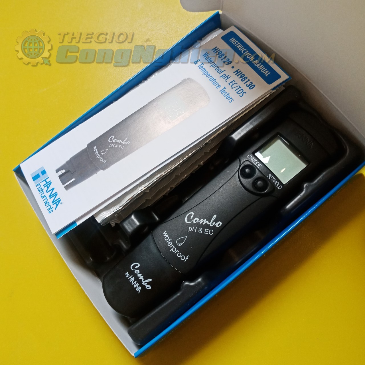 Bút đo pH/Độ dẫn /TDS/Nhiệt Độ (Thang Thấp) 0.00 đến 14.00 pH HI-98129 Hanna Bút đo pH/Độ dẫn /TDS/Nhiệt Độ (Thang Thấp) 0.00 đến 14.00 pH HI-98129 Hanna