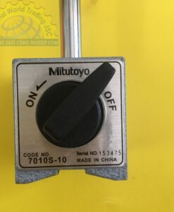 Chân đế cho đồng hồ so kích thước: 177 x 150 x 50mm, Trọng lượng 1.4kg, Lực kẹp 600N  7010S-10 Mitutoyo