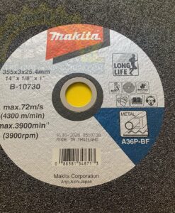 Đá cắt kim loại 355x3x25.4mm  B-10730 Makita