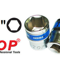 Đầu tuýp trắng 6 cạnh 1/2 Inch x 18mm  TS-C18 Top