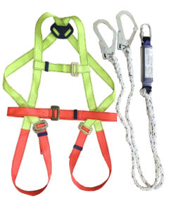 Dây đai an toàn toàn thân 2 móc lớn Tenma có giảm sốc  DAT-VN-29 OEM-209