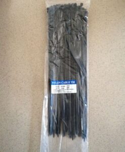 Dây rút nhựa đen 4 x 150mm  TGCN-34286 HUADA