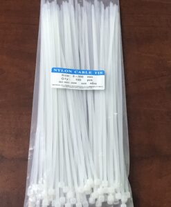 Dây rút nhựa màu trắng 5 x 300mm  TGCN-16727 HUADA