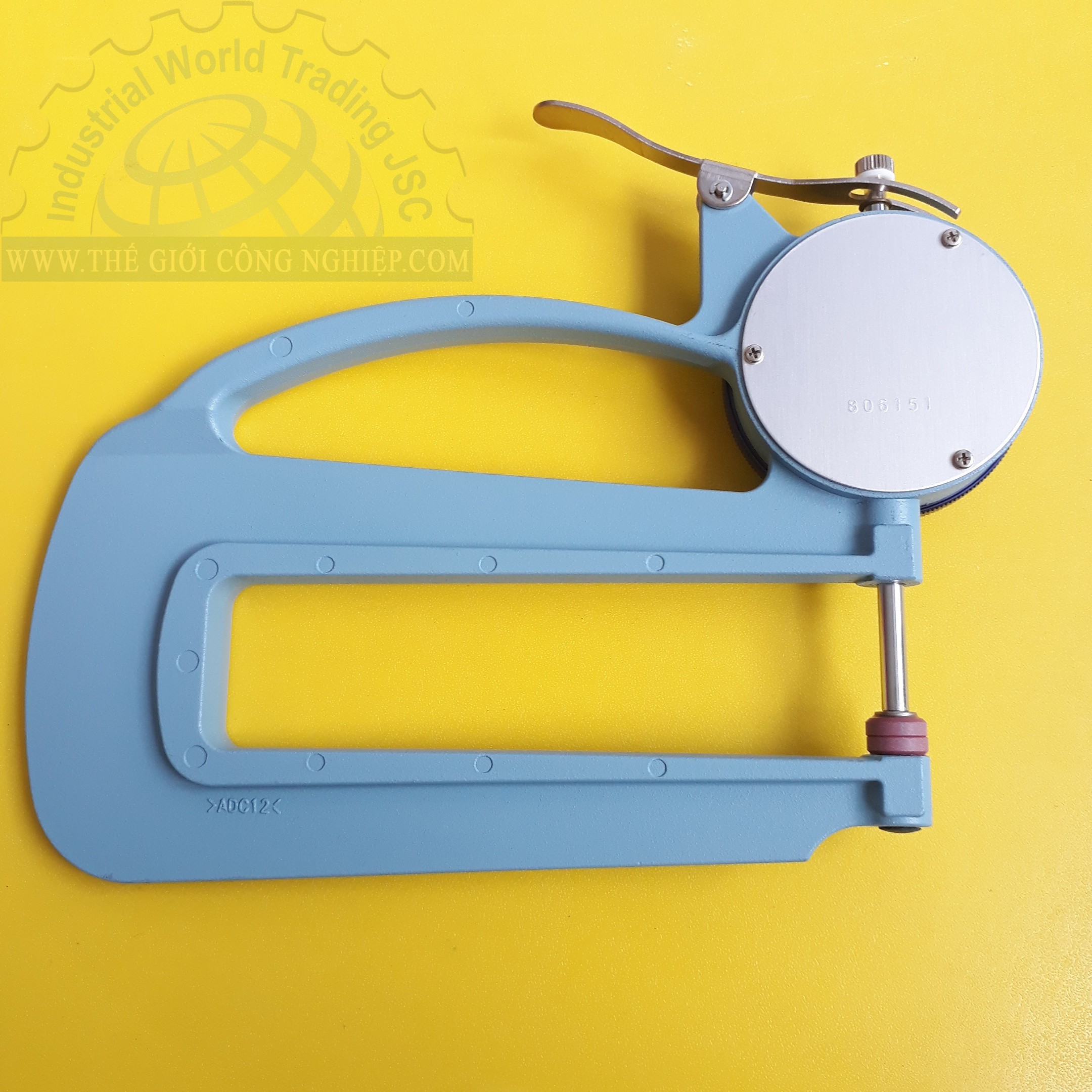 Đồng hồ đo độ dày loại hiển thị cơ 0-10mm/0.01mm, 120 throat SM-114 Teclock Đồng hồ đo độ dày loại hiển thị cơ 0-10mm/0.01mm, 120 throat SM-114 Teclock