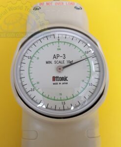 Đồng hồ đo lực kéo đẩy 3kg/30n, vạch chia 10g/0.1n, hiển thị đồng hồ cơ mechanical Force gauge AP-3 Attonic
