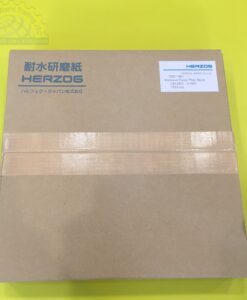 Giấy mài mẫu đường kính 250mm, độ mịn grit #180, không có keo dính  250-180 Herzog