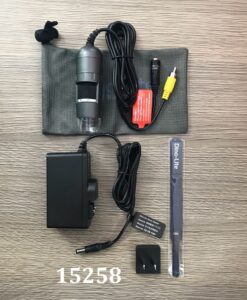 Kính hiển vi điện tử 10x - 50x, 220x/0.3 MP AM4112N TV Dino-lite