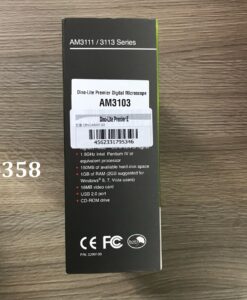 Kính hiển vi điện tử cầm tay 10x - 50x; 230x/0.3 MP  AM-3103 Dino-lite