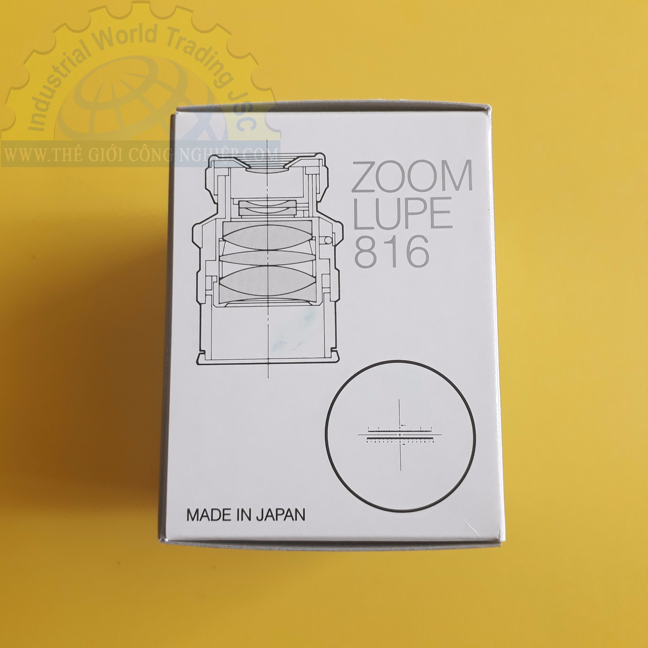 Kính lúp cầm tay có thước đo No.14, độ phóng đại 8X đến 16X zooming Loupe 2044-No.14 PEAK Kính lúp cầm tay có thước đo No.14, độ phóng đại 8X đến 16X zooming Loupe 2044-No.14 PEAK