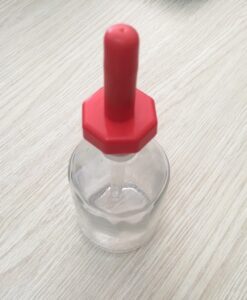 Lọ thuỷ tinh có ống nhỏ giọt màu trăng 125ml  TGCN-24740 OEM-579