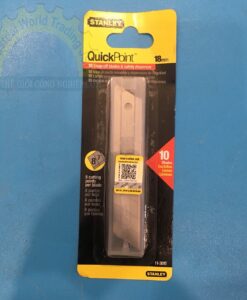 Lưỡi cắt chiều dài 4-1/4”, 107.95mm, phù hợp với dao cắt 18mm   11-301T STANLEY