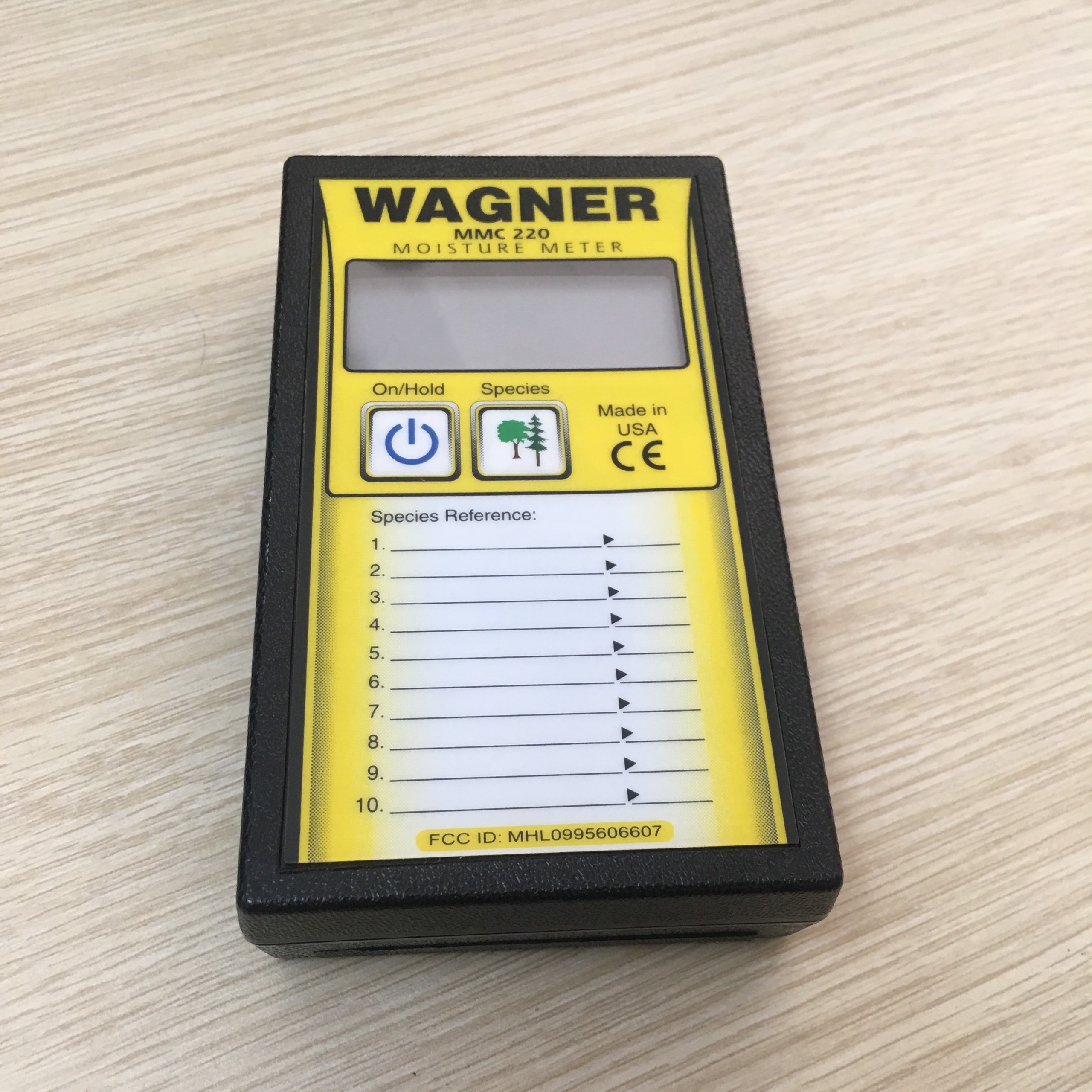 Máy đo độ ẩm gỗ 5% – 32% MMC-220 WAGNER Máy đo độ ẩm gỗ 5% – 32% MMC-220 WAGNER