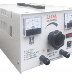 Máy sạc bình ắc quy 1 chiều màu nâu nhạt 220V, kích thước 290 x 220 x 180 (cm)  BC1815 LIOA