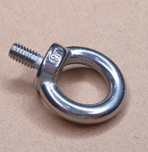 Móc tròn đai ốc, móc cẩu đai ốc dương chất liệu inox 304, tải trọng nâng 70kg  MTM6D OEM-866