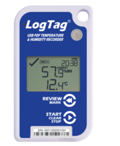 Nhiệt ẩm kế điện tử tự ghi màn hình LCD, phạm vi đo -30°C ~ +70°C, 0~100% rH UHADO-16 LogTag