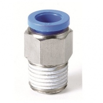 Nối PU thẳng Ø10 ren ngoài M13mm  PC1002 AIRTAC