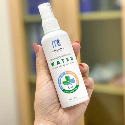Nước rửa tay kháng khuẩn dạng xịt M.C Pharma chai 60ml  TGCN-39726 OEM-866