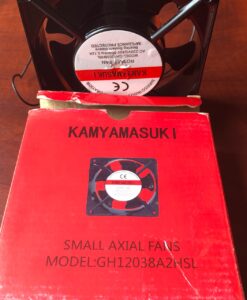 Quạt tản nhiệt, kích thước 120 x 120 x 38mm, điện áp ac 220/240v  GH12038HSL KAMYAMASUKI