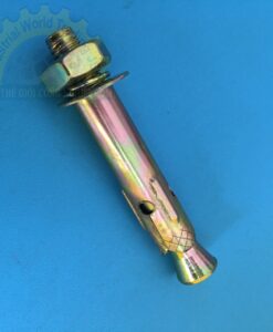 Tắc kê sắt xi vàng M10x80mm  TGCN-38613 vhardware