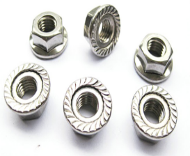 Túi 100 con Đai ốc liền (Tán liền) inox 304 M8 theo tiêu chuẩn DIN 6923  TGCN-43940 vhardware