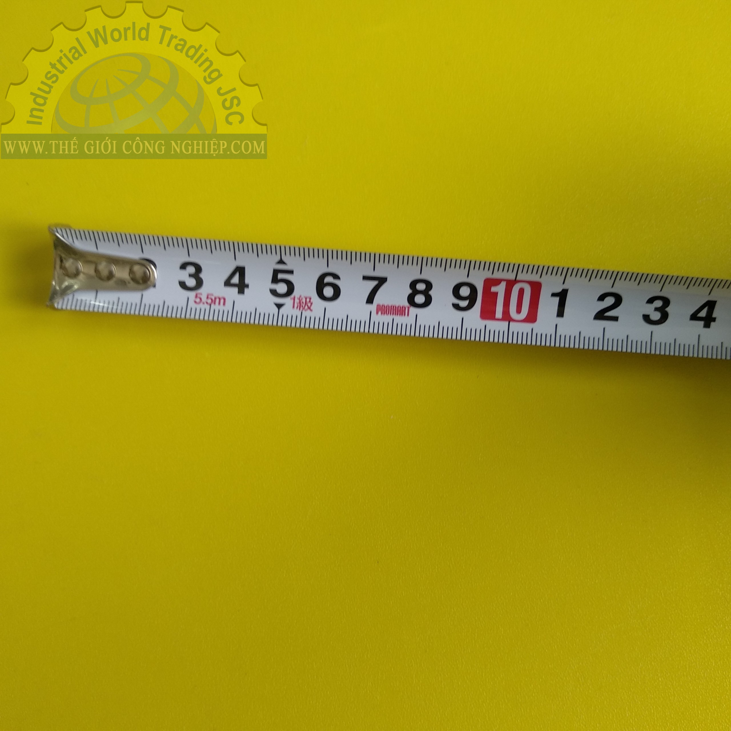 Thước cuộn thép 5.5m x 19mm MK-5519 Xanh lá Top Thước cuộn thép 5.5m x 19mm MK-5519 Xanh lá Top