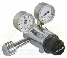 Van điều áp hai cấp, áp suất vào 200 bar, áp suất ra 0-10 bar kích thước đầu ra G1/4''  7815 GLOOR