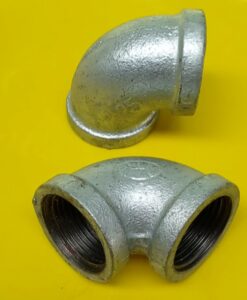 Co 2 đầu ren trong phi 27 mạ kẽm  TGCN-53410 OEM-1338