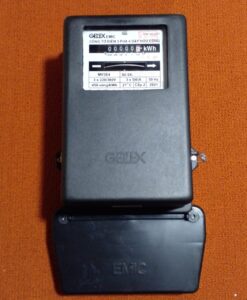 Công tơ điện 3 pha 4 dây, điện áp 220/380v, hằng số công tơ 450 vòng/kwh, hàng số đọc 05 số + 01 lẻ (kiểm định)  MV3E4 5(6)A EMIC