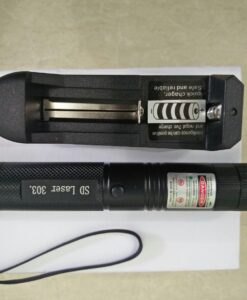Đèn pin chiếu tia Laser 15x7x2.5 cm SD LASER 303 (tia xanh) OEM-2028