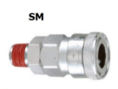 Khớp nối nhanh khí nén  SM20 THB
