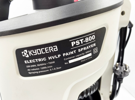 Máy phun sơn công suất 700W, dung tích 800ml, 1200ml/phút, 220-240V/50-60Hz PST-800 OEM-866 Máy phun sơn công suất 700W, dung tích 800ml, 1200ml/phút, 220-240V/50-60Hz PST-800 OEM-866