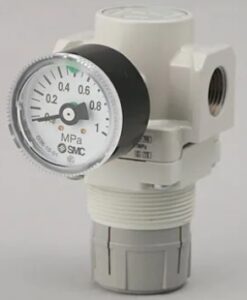 Van điều áp kích thước cổng 1/4, 3/8   AR25-03G-A SMC