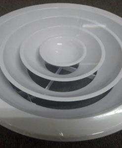 Van gió tròn D350mm chất liệu nhôm  TGCN-53558 OEM-866