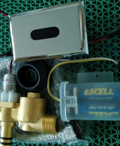 Van xả cảm ứng tự động bồn tiểu nam AC110/220V/DC6V phạm vi cảm biến 800mm  MK-UF8V (dùng Pin) MIKEN